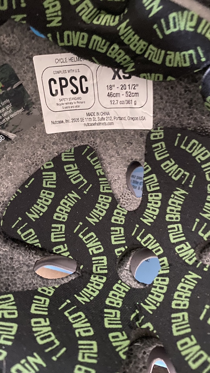 Kids bicycle helmet image indicator(2)