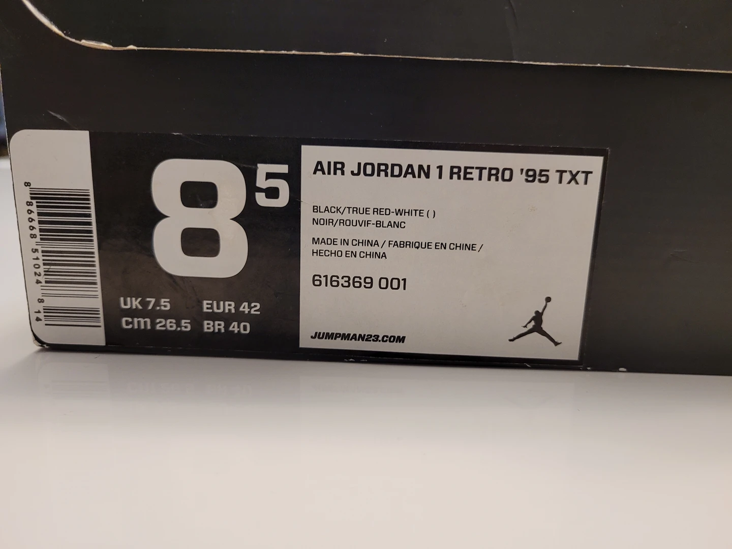 Jordan 1 95 txt - photo 3