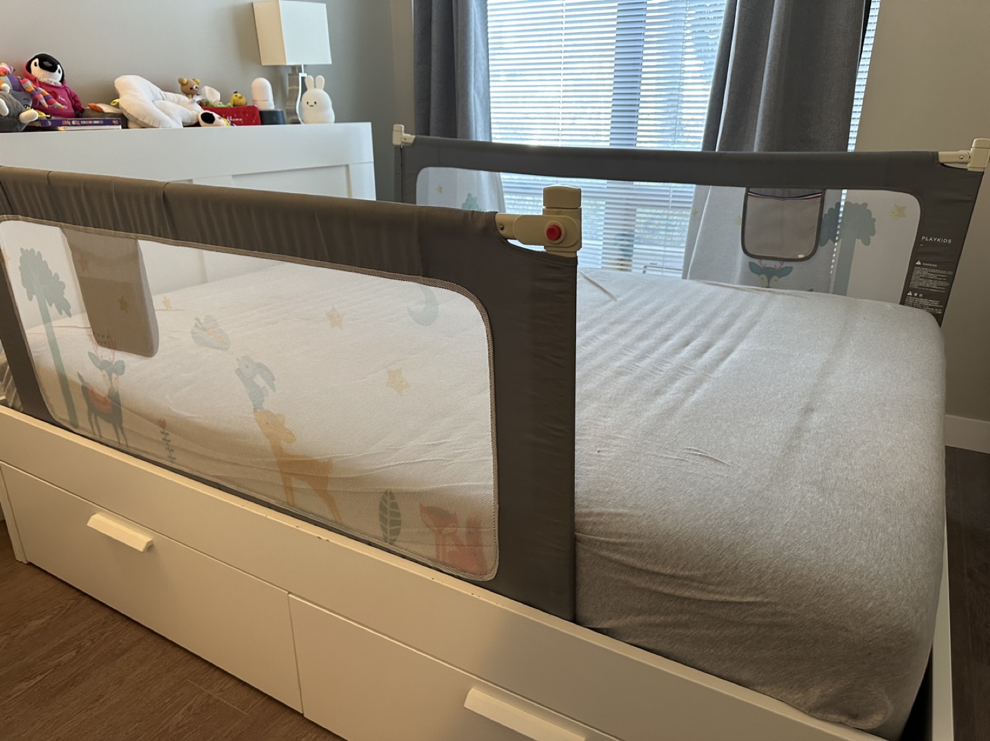 Queen size bed frame w/ headboard from IKEA - photo 2