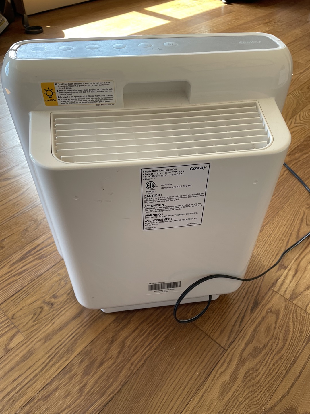 Coway Air Purifier - photo 3