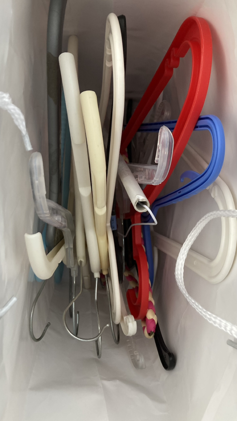 Hangers giveaway
