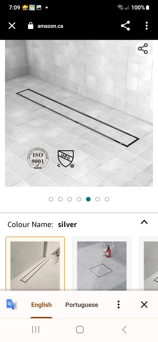 shower drain - photo 3
