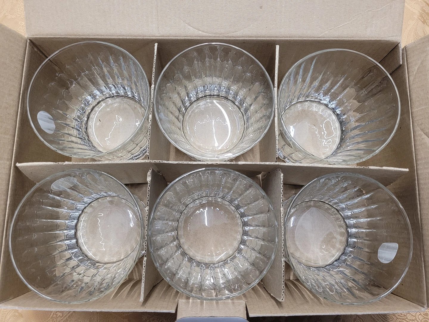 Set of 6 Crystal-Glassware Rocks Glasses thumbnail