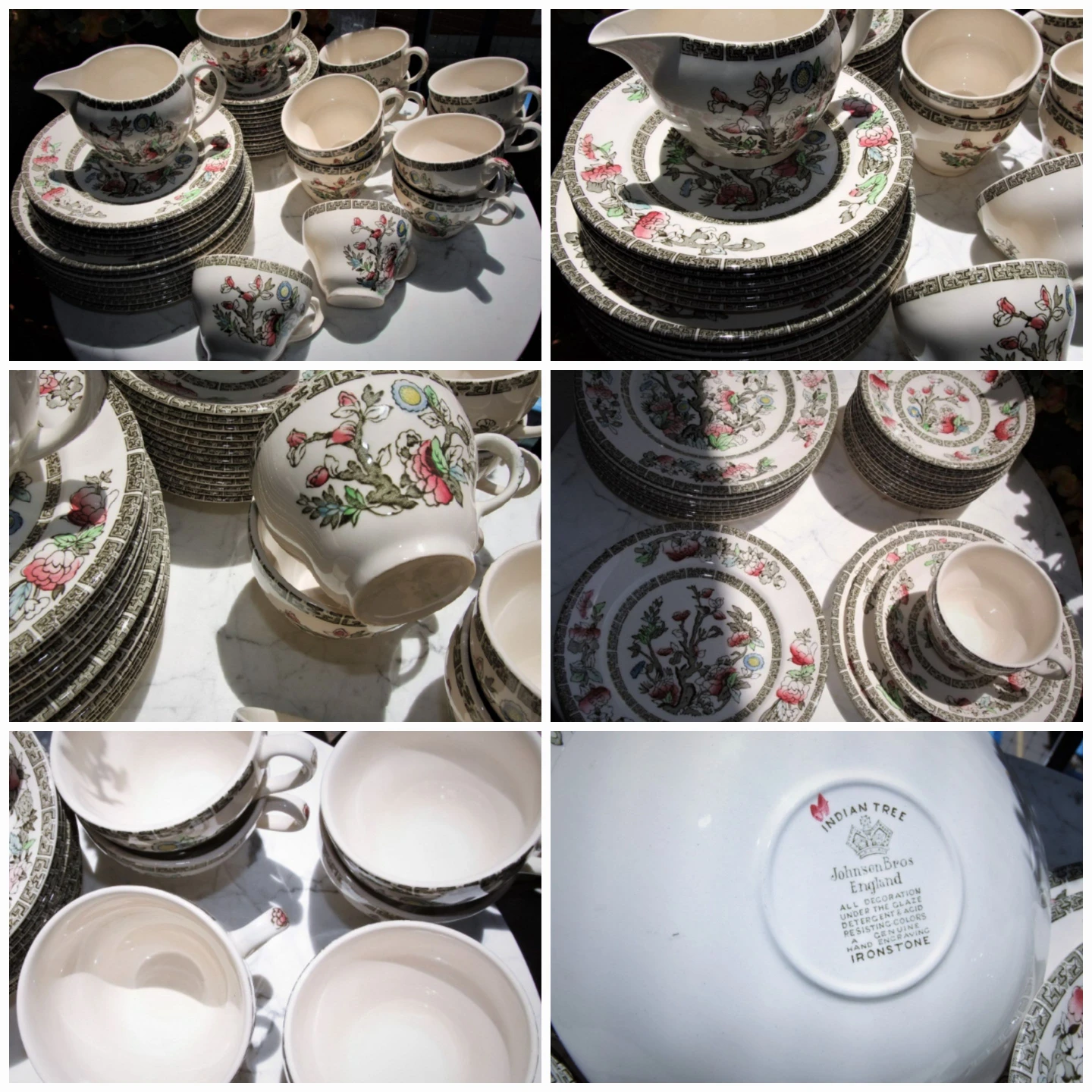 Collection  of Indian Tree by Johnson Brothers  England image indicator(8)