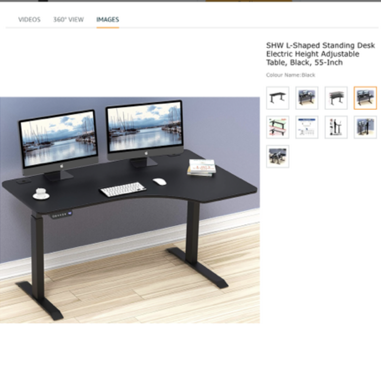 L-Shaped Standing Desk - photo 4