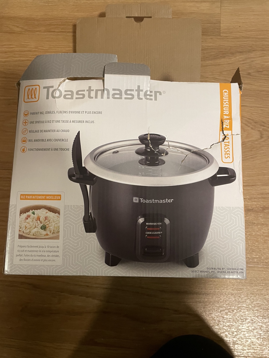 TOASTMASTER 10 CUP RICE COOKER image indicator(8)