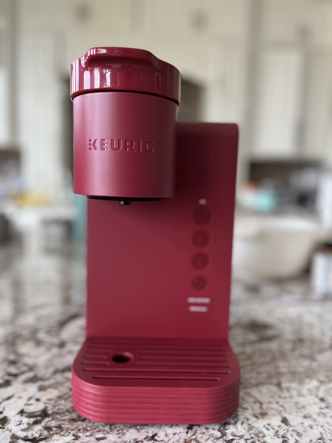 🌸Keurig K Express Essentials red coffee machine with box image indicator(2)