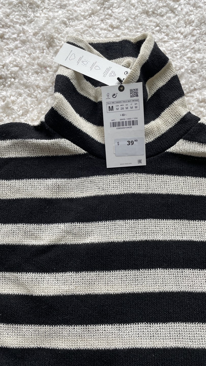Zara branded ladies cute t-shirts pair