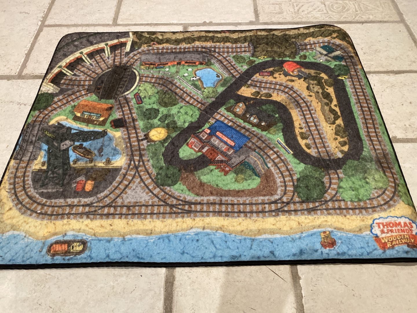 Thomas the Train play mat thumbnail