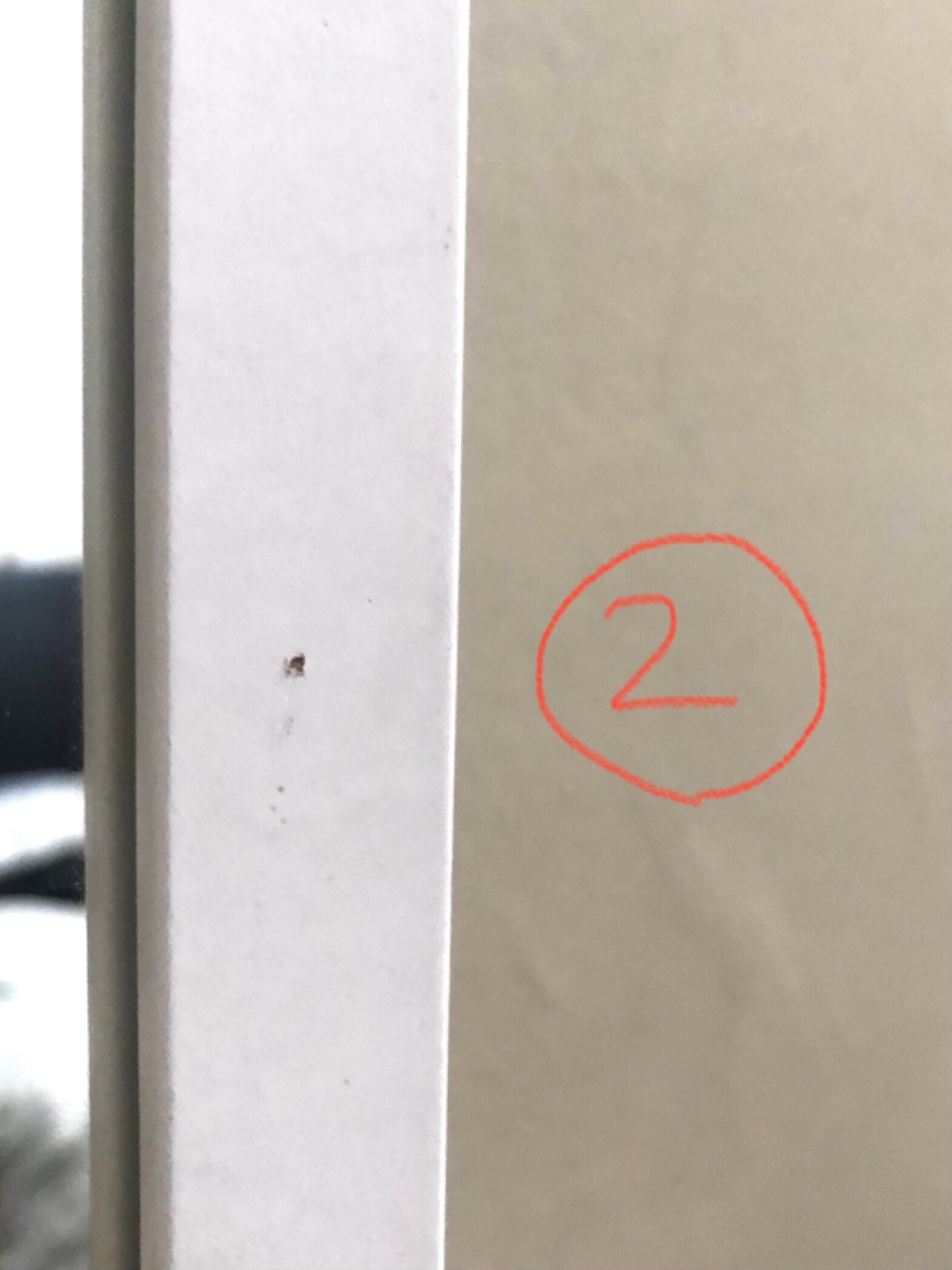 IKEA white mirror 40x160cm - photo 4