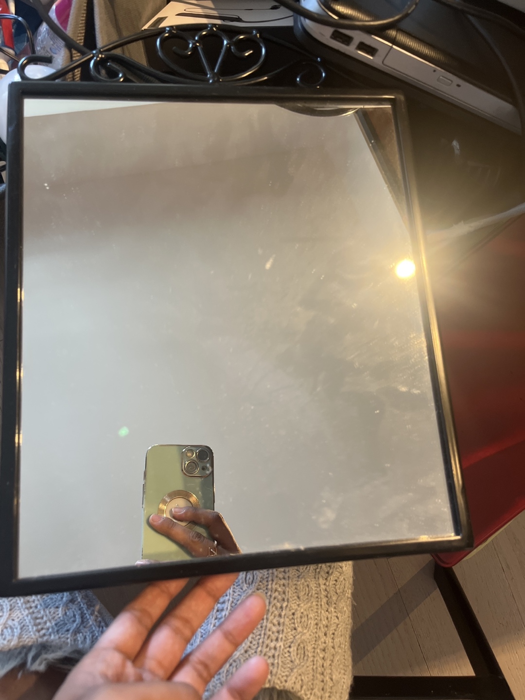 IKEA Karmsund table mirror thumbnail