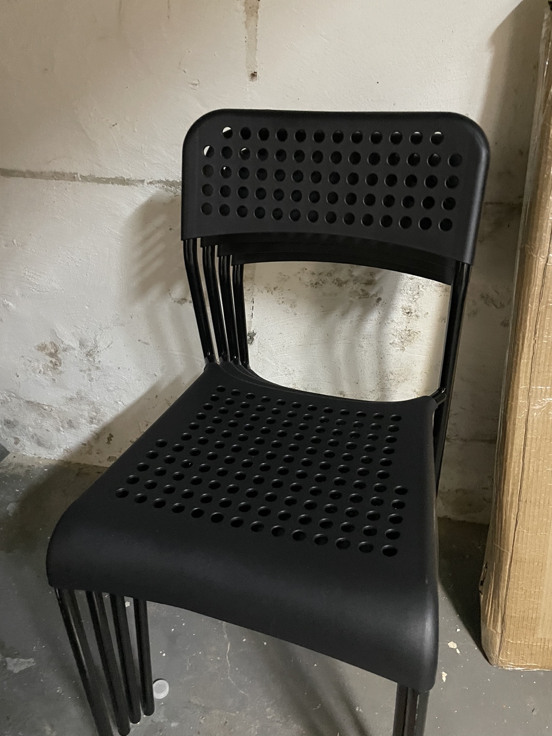 IKEA black chairs thumbnail