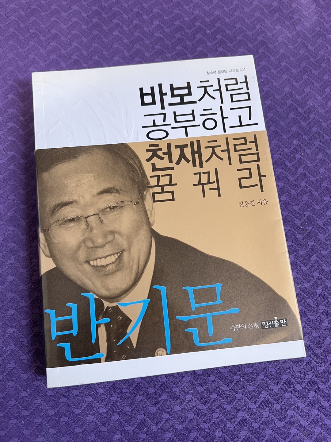 Korean book - 바보처럼 공부하고 천재처럼 꿈꿔라