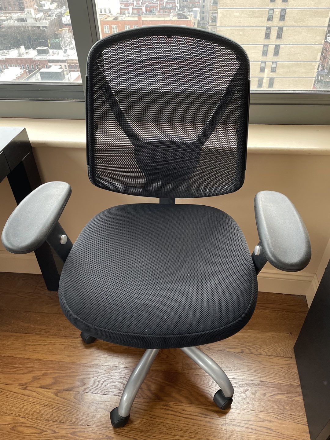 Black Lacquer Desk with Chair- both for $50 - photo 5