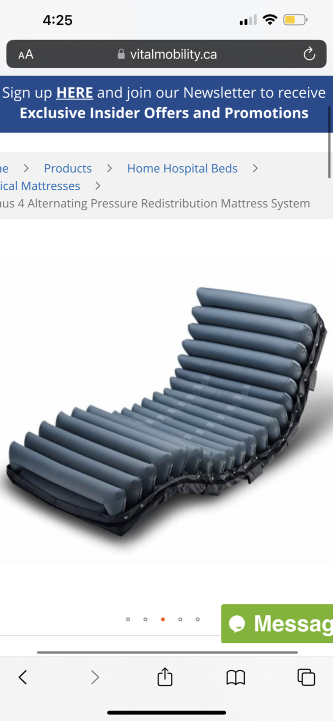 Domus 4 Alternating Pressure Redistribution Mattress System image indicator(4)