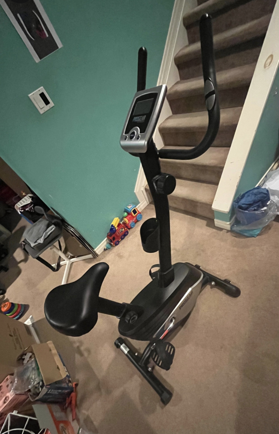 PROGEAR 250 Compact Upright Bike with Heart Pulse - photo 3