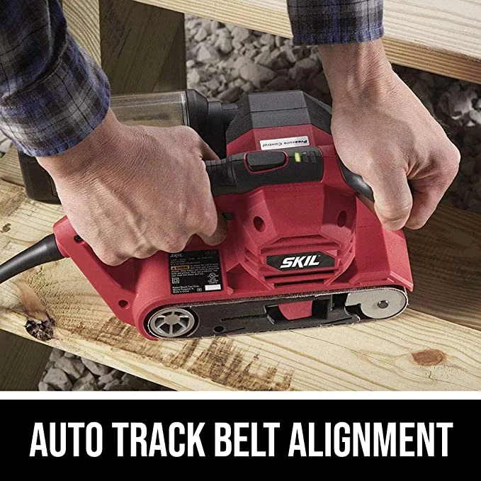 SKIL 7510-01 Sandcat 6-Amp Belt Sander with Pressure ControlIt's - photo 3