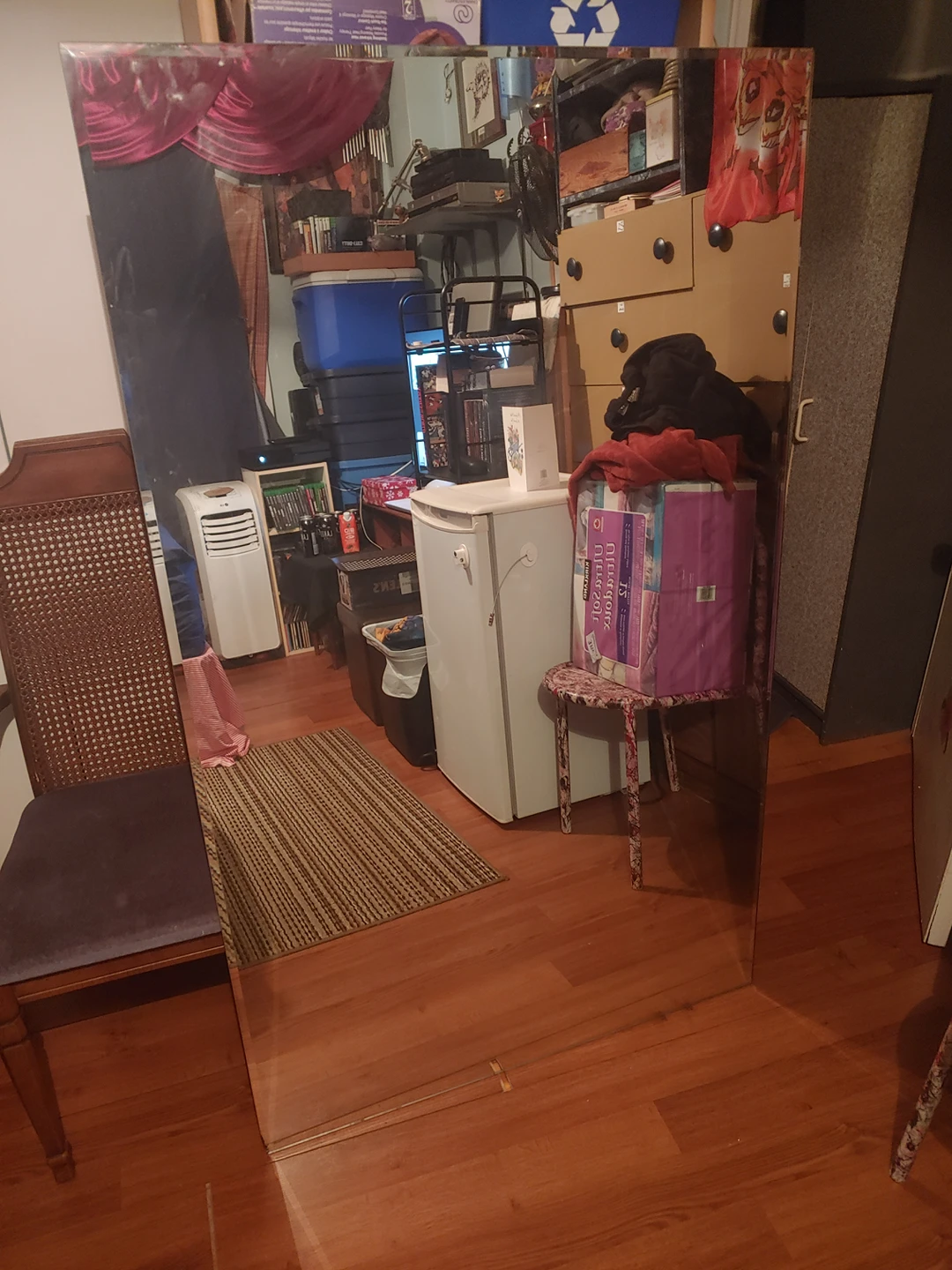 Frameless Full Length Mirror