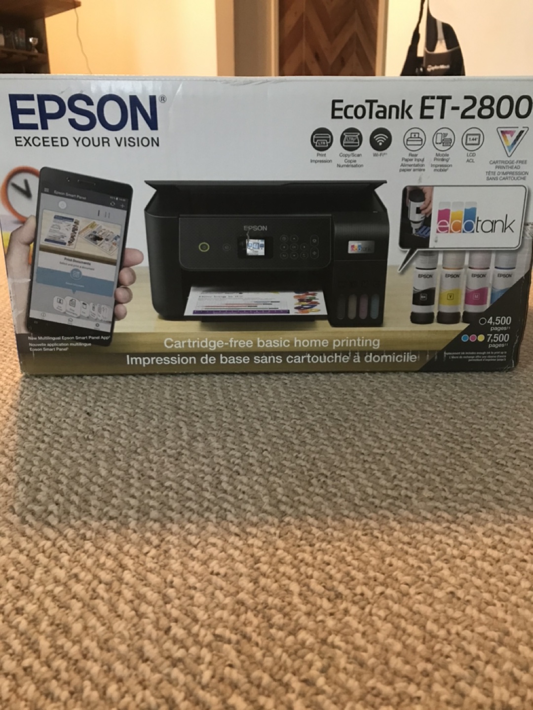 BNIB Epson EcoTank ET-2800 Printer thumbnail