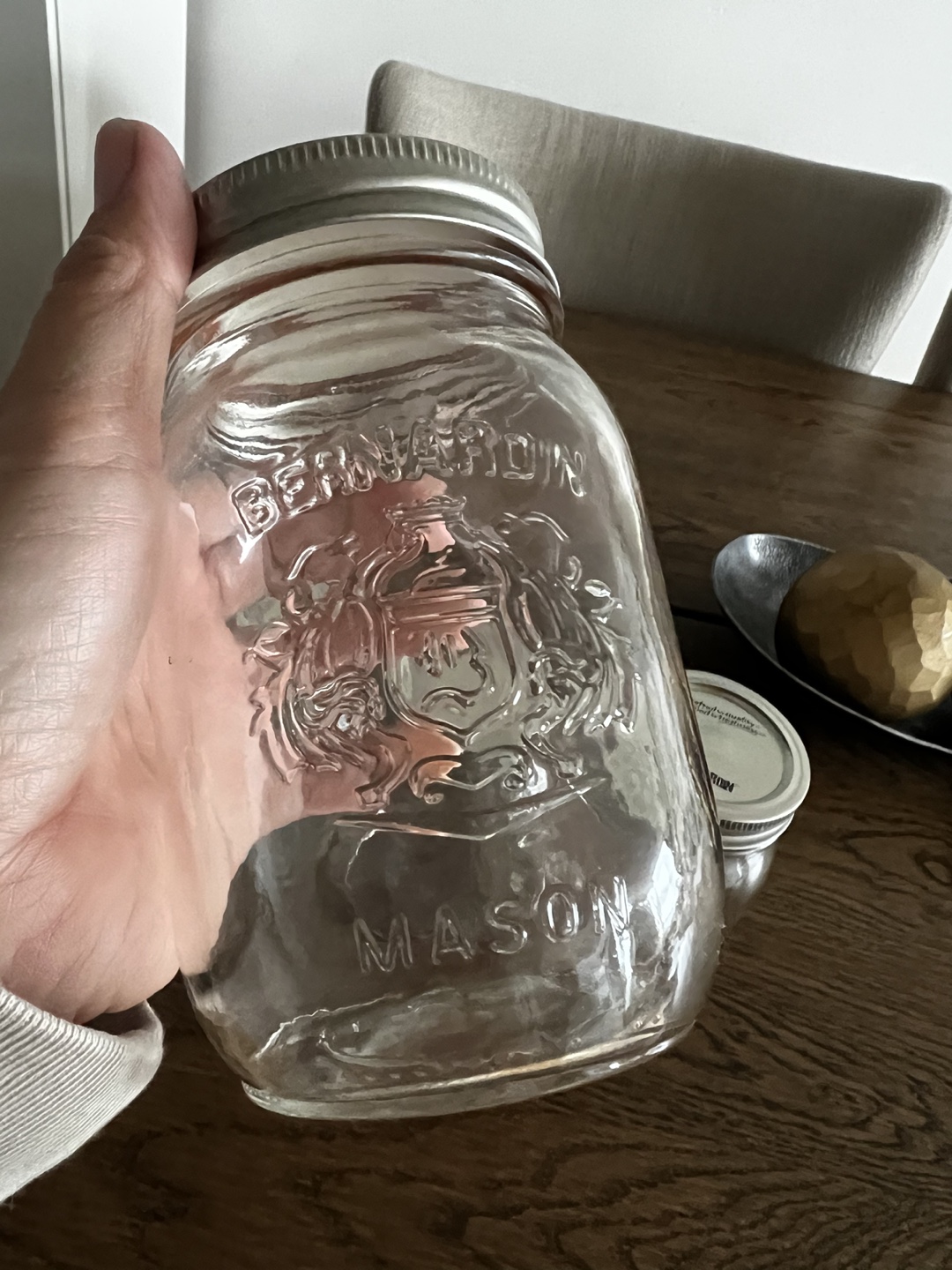 Mason Jars with lid - photo 2