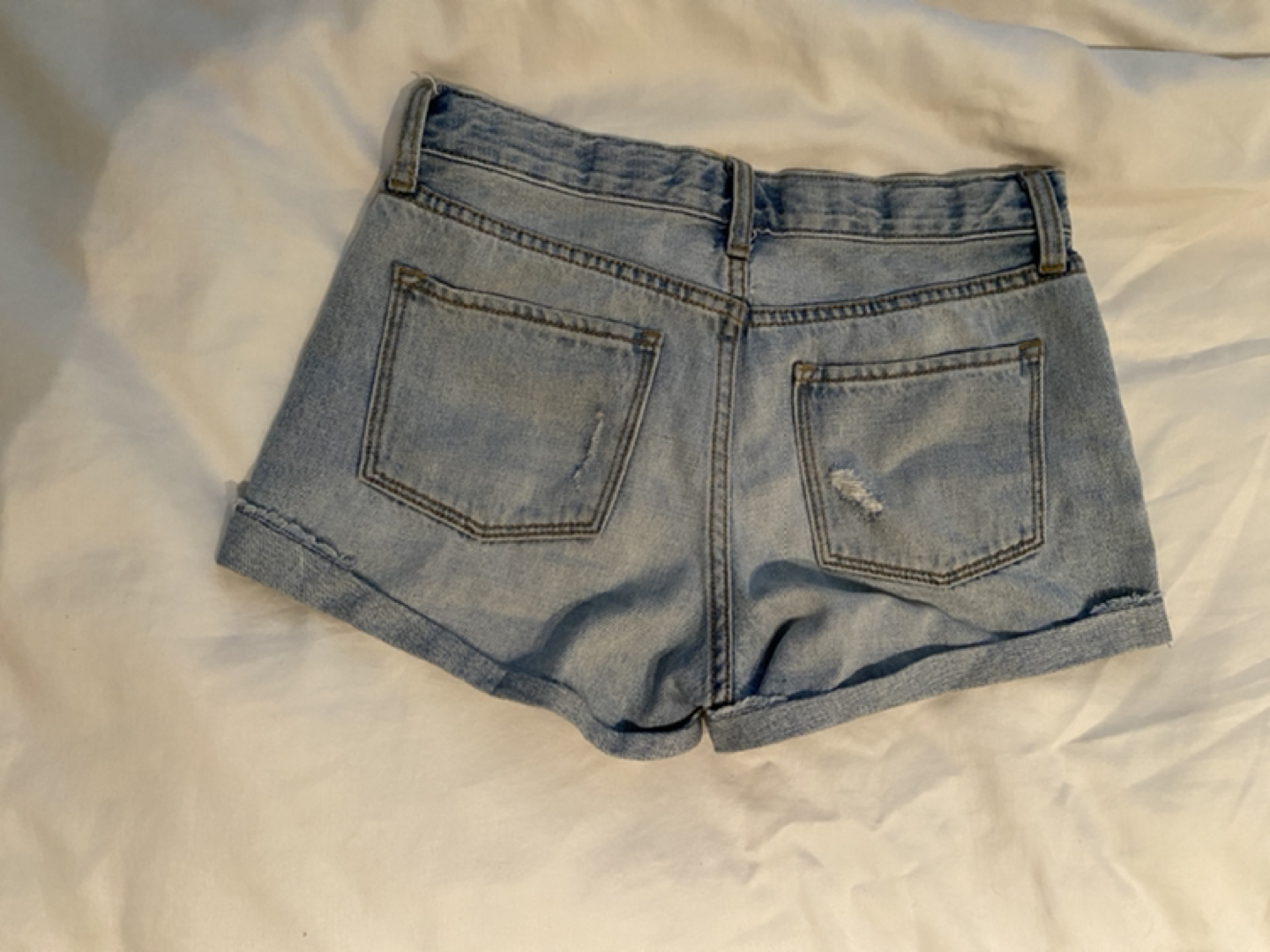 Jean shorts Old Navy & AE - size 14 girls / 00 - photo 2