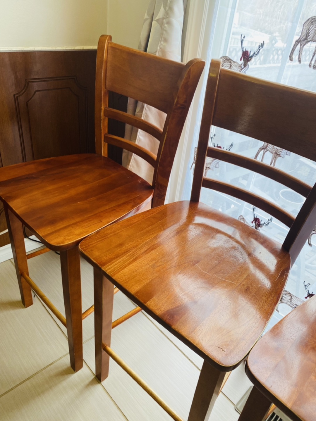 Bar Chairs all 4 fir $140 thumbnail