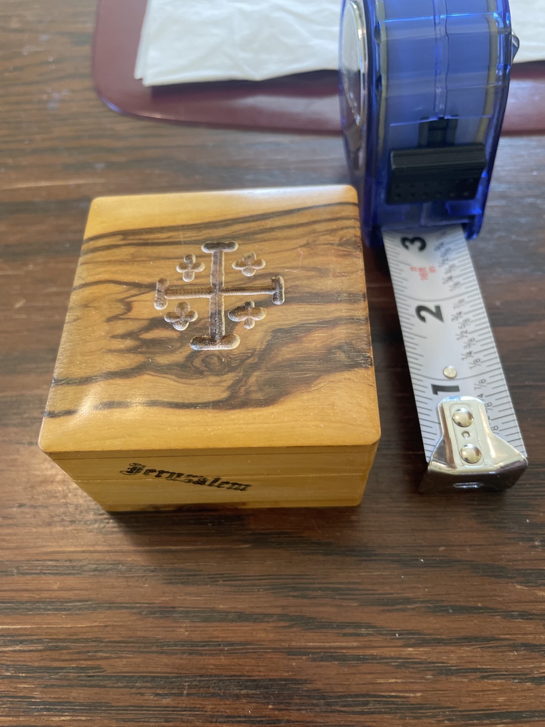 Silver 1960s cross brooch - Jerusalem .955 silver image indicator(4)