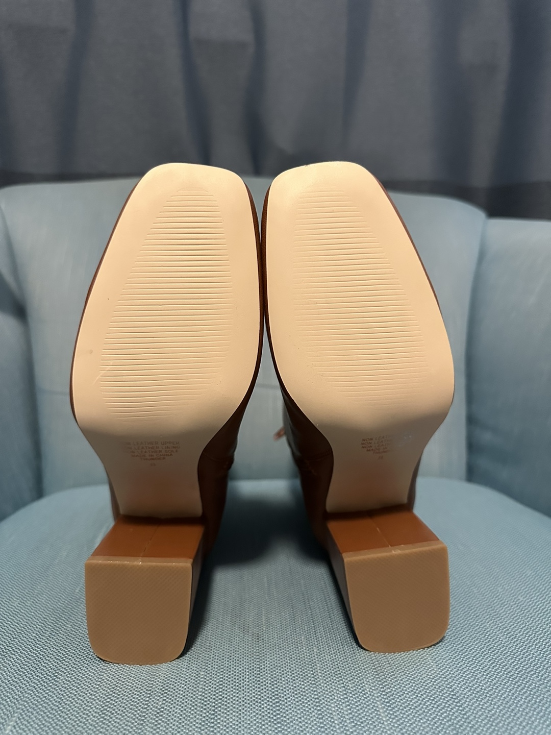 Square Toe Ankle Boots with Foam Cushion | US8 EUR39 image indicator(3)