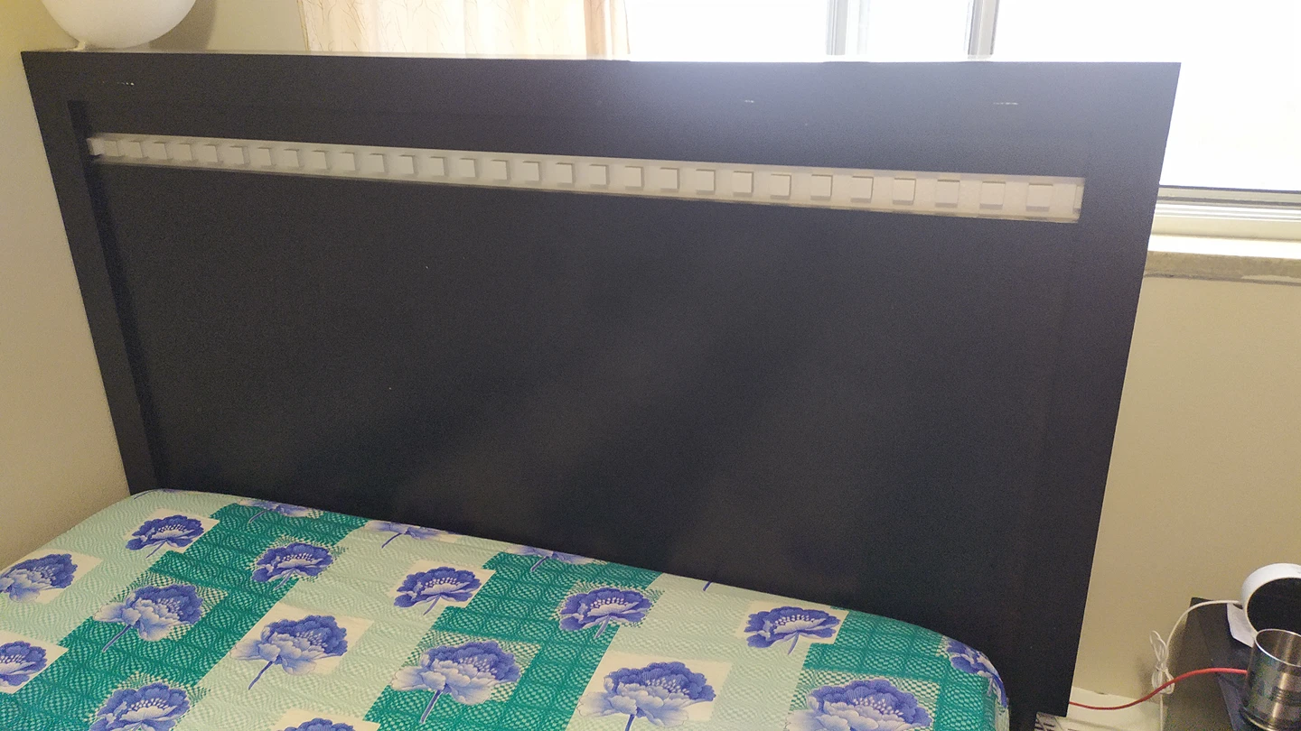 Queen size bed frame with Headboard - photo 2