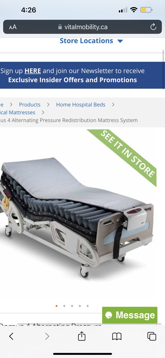 Domus 4 Alternating Pressure Redistribution Mattress System image indicator(2)