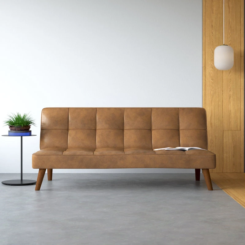 Villatoro 66.1" Armless Sofa Bed Sofa - photo 2