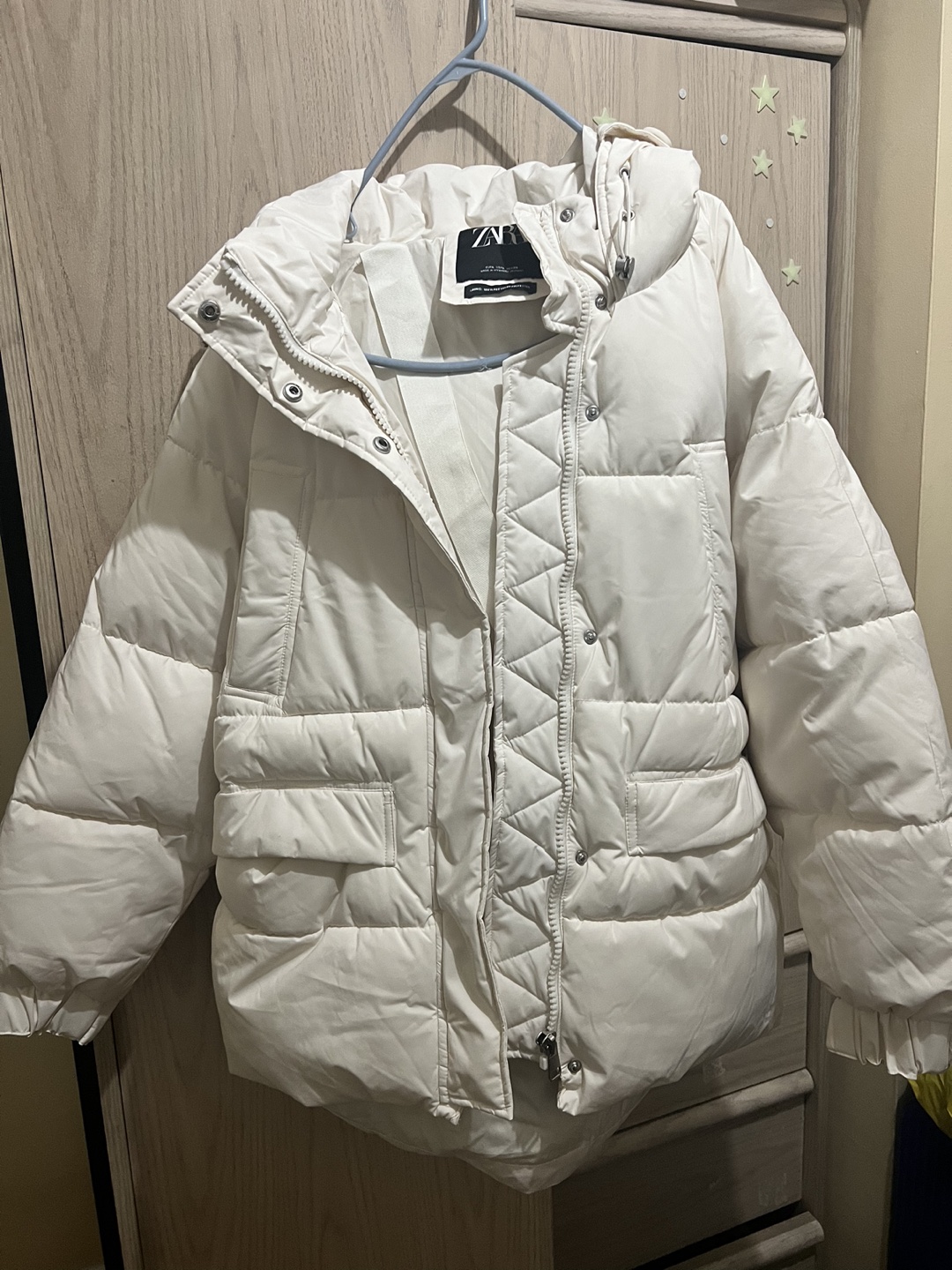 Zara winter jacket #freecycle #aprilfreecycle #winterjacket thumbnail