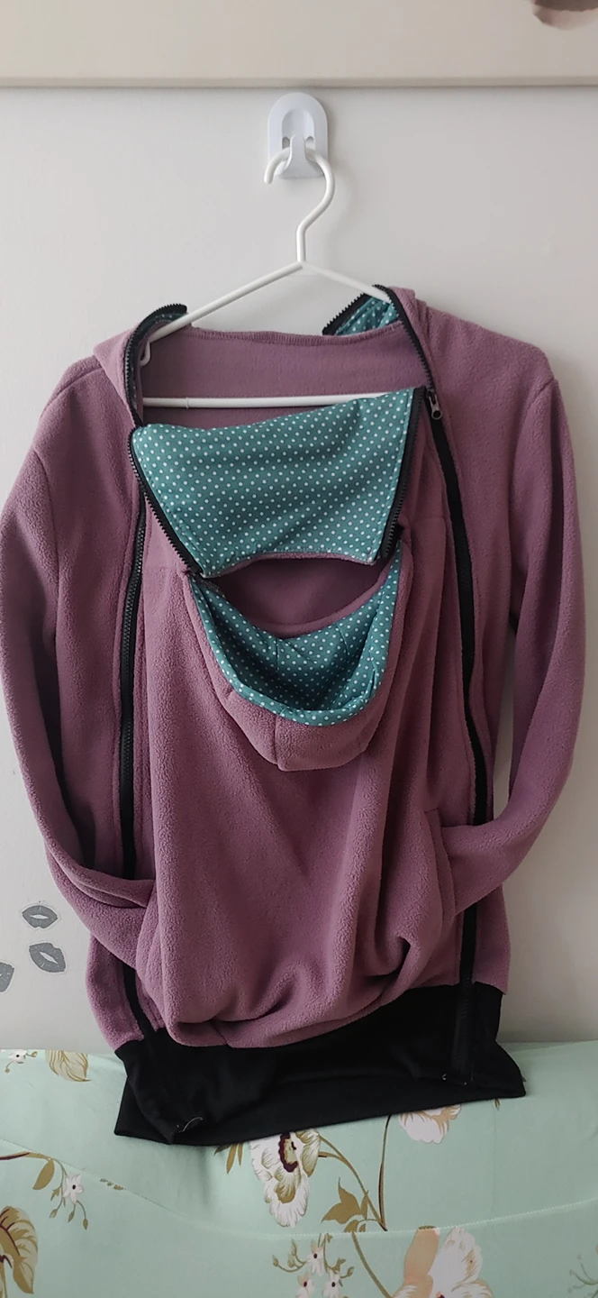 Mommy And Baby Comfy Sweatershirt Jacket Hoods For Both - photo 2