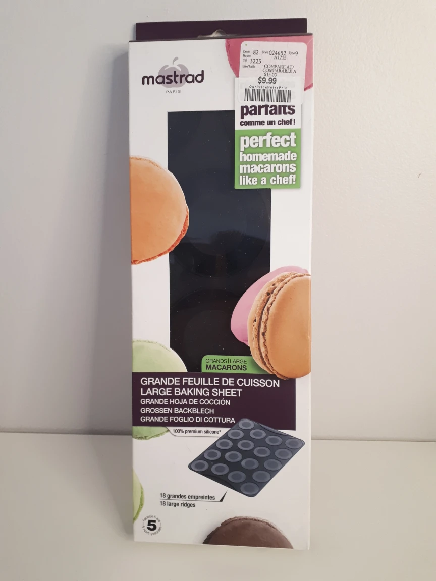 Large Macarons Baking Sheet w/Recipe
