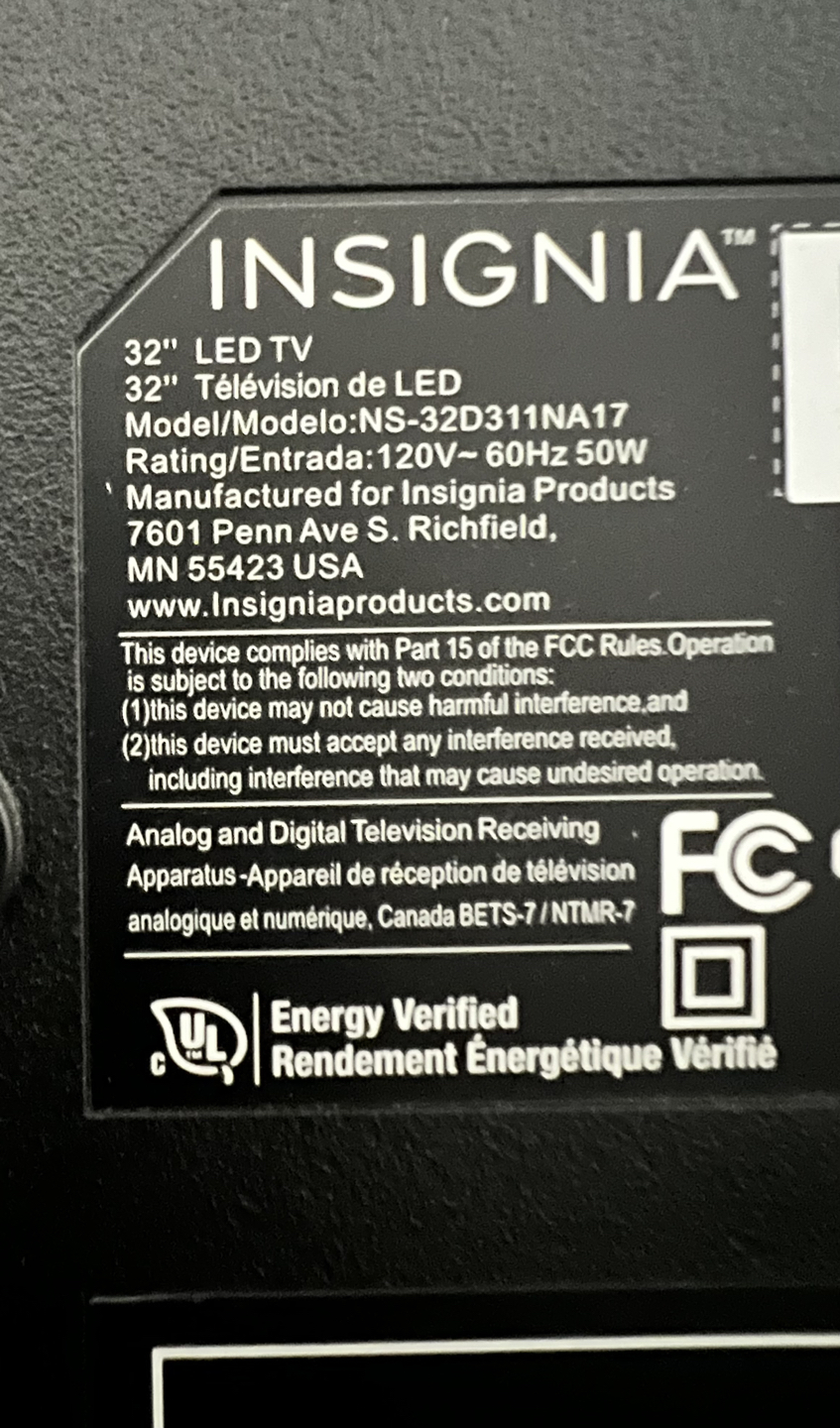 Insignia 32” LED TV - photo 4