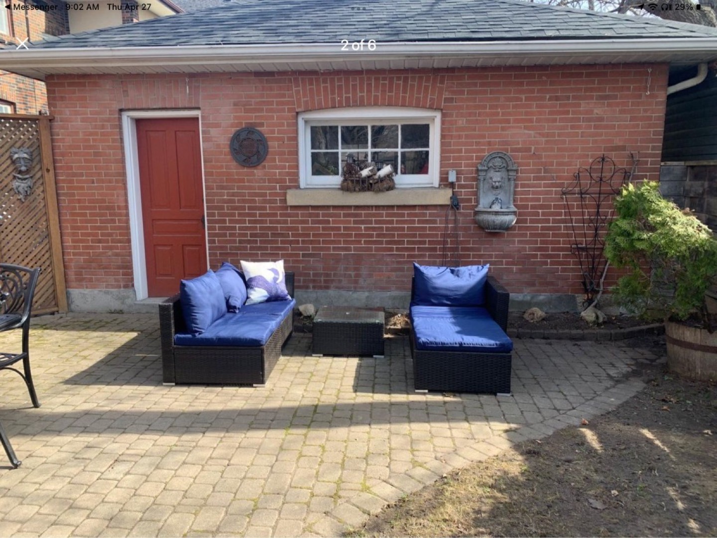 Outdoor Conversation Set image indicator(2)