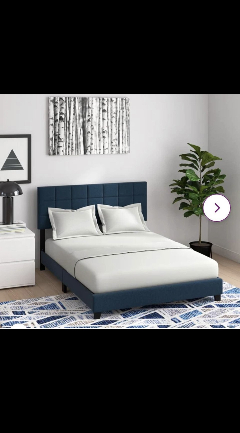 ( Brand New )Fabric Full Size / Double Size Bed Frame - photo 2