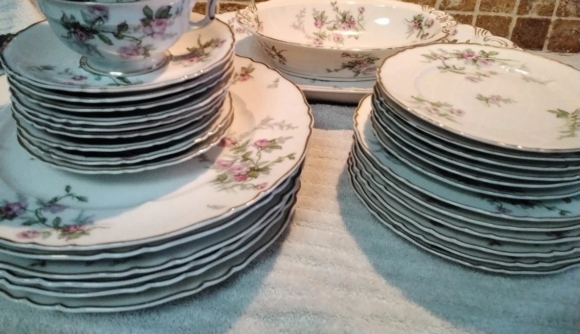 Beautiful 1930' s Haviland Limoges " Sylvia " FINAL REDUCTION image indicator(5)