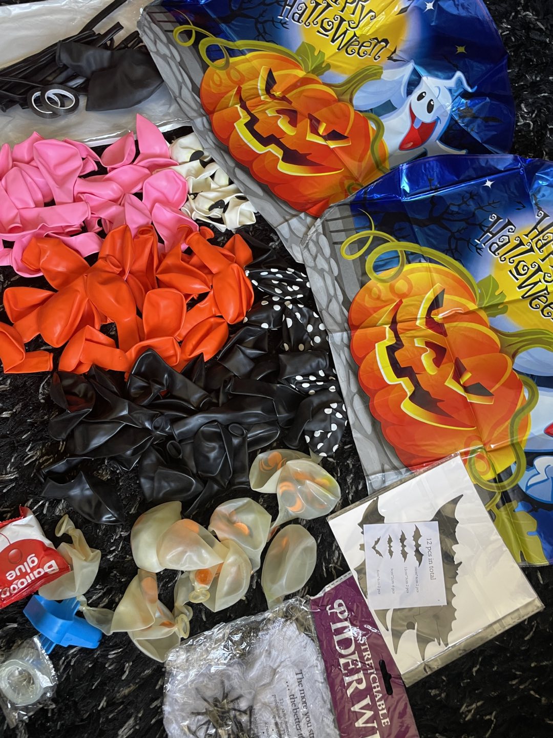 Halloween Birthday decorations balloons - photo 3