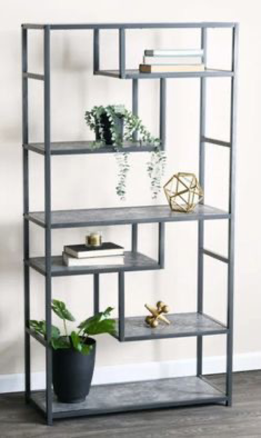 Slate Geometric Bookcase thumbnail