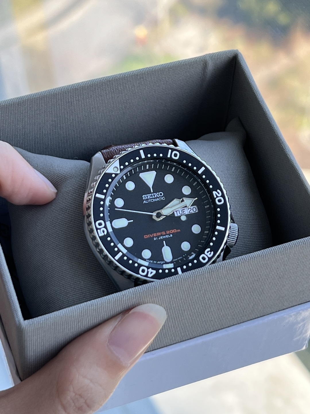 Seiko SKX007 Men’s Diver Watch thumbnail