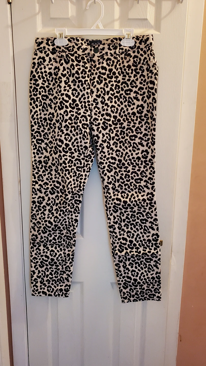 Leopard Print Pants. Kid Girl Size 16 image indicator(3)