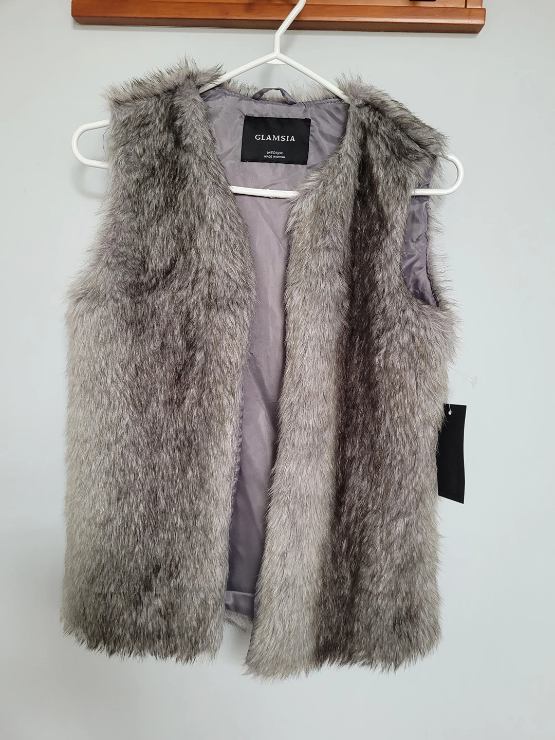 Faux Fur Vest-M