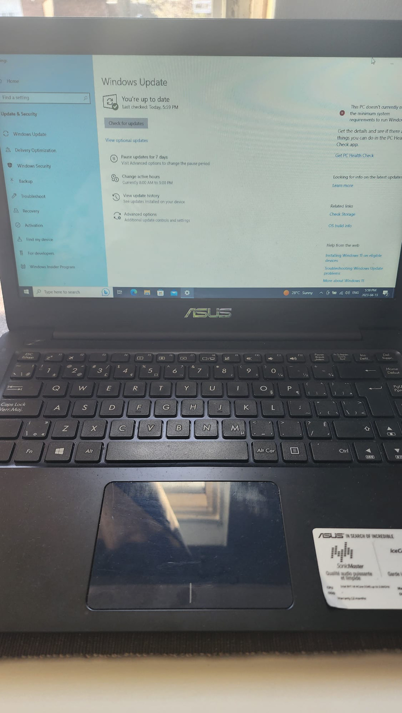 ASUS laptop
