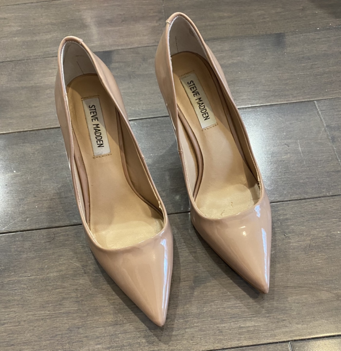 Steve Madden nude pumps thumbnail