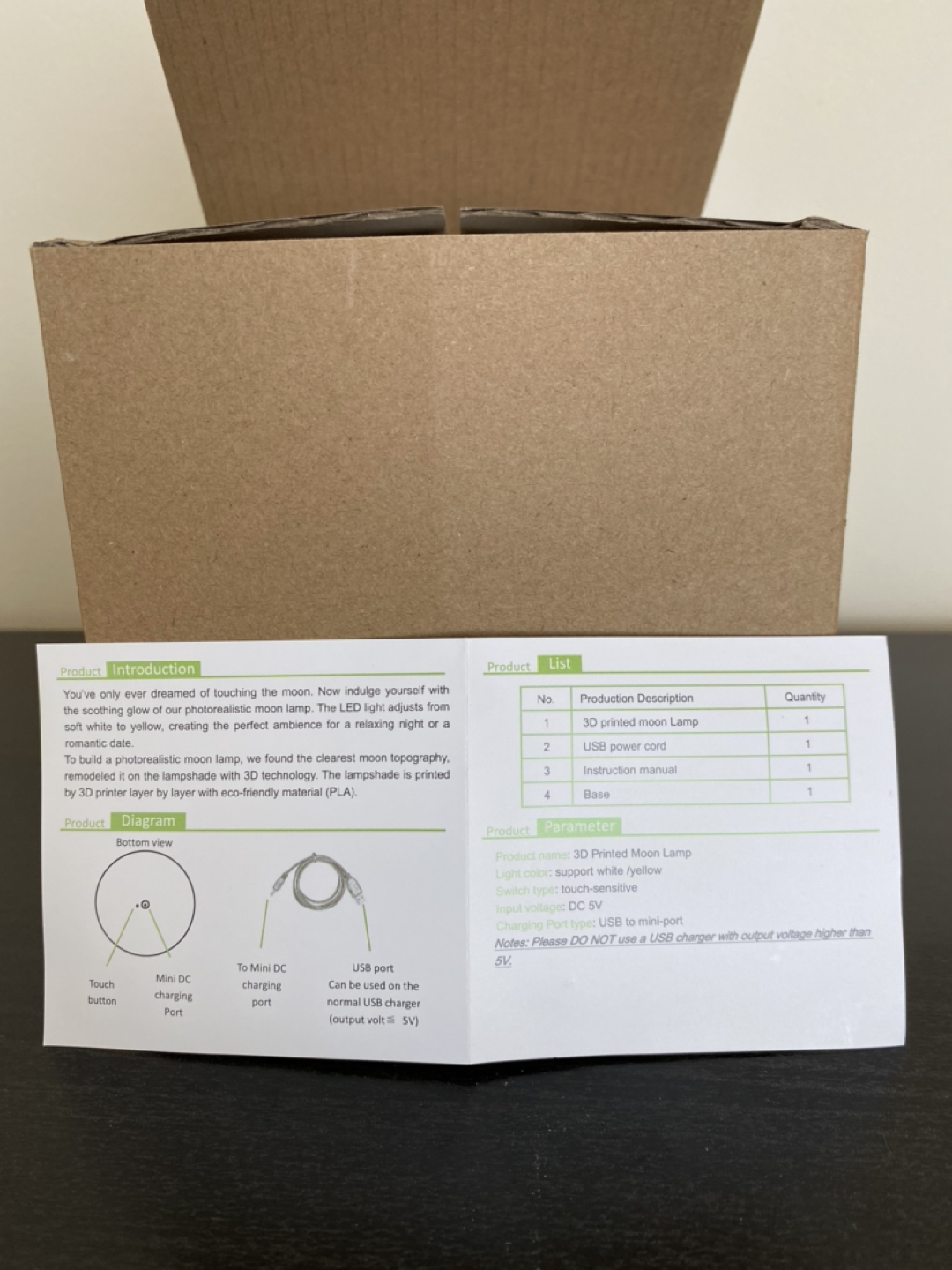 3D printed Moon Light image indicator(5)