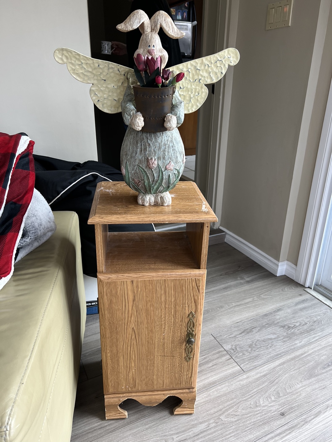 Cabinet with wooden rabbit thumbnail