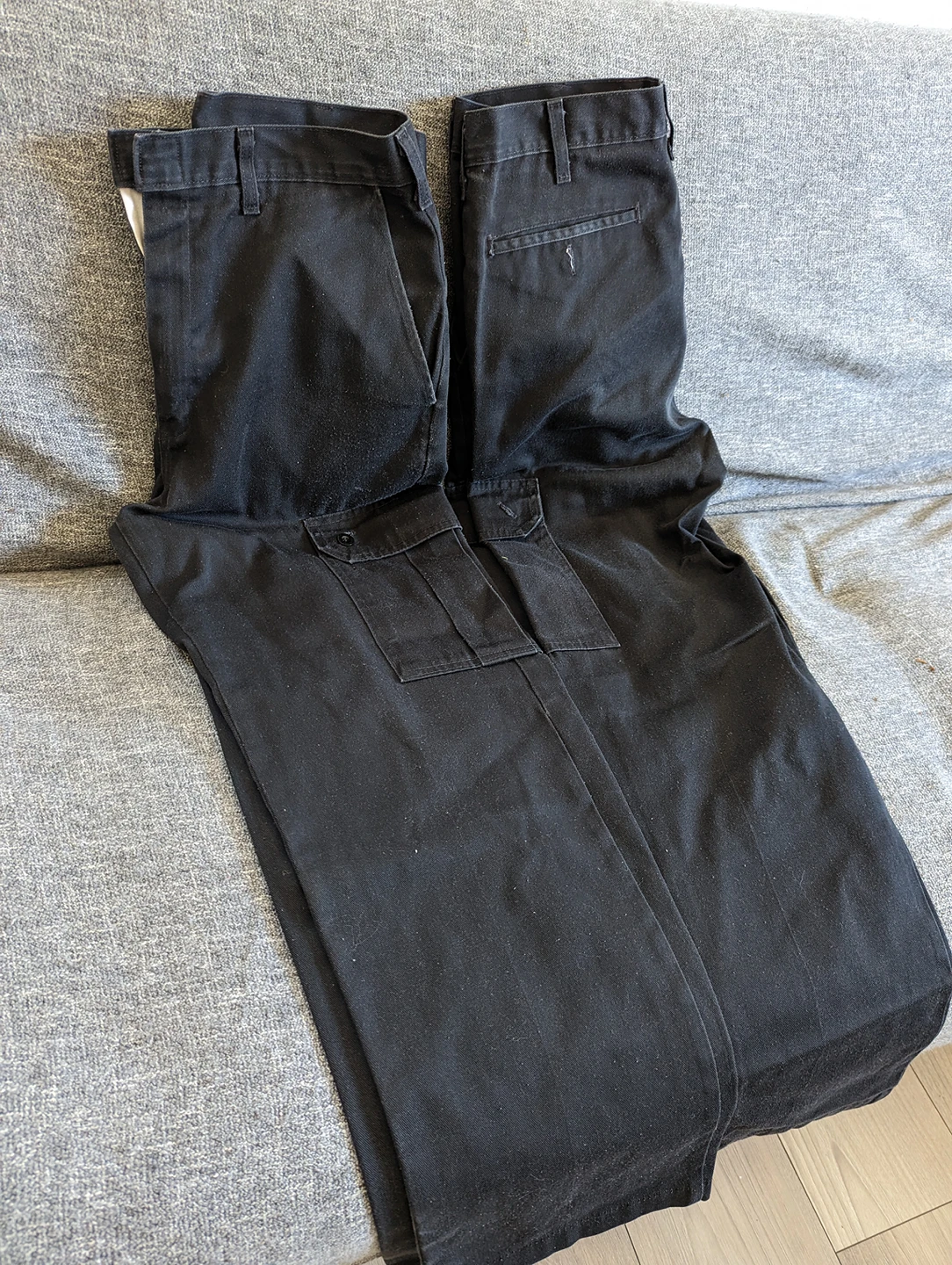 Black Cargo Pants 32/30 (Security/Tac Uniform)