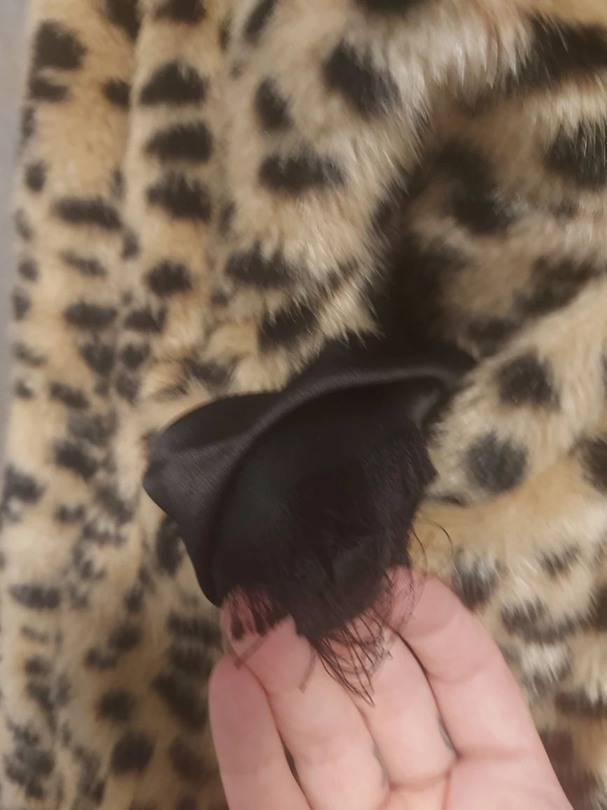 XL Leopard Print Coat - Straight To Hell image indicator(3)