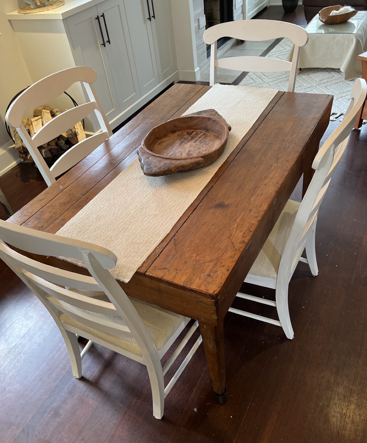Harvest Dining Table and 6 chairs thumbnail